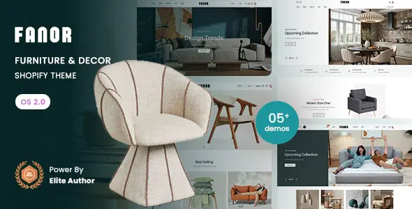 Fanor – Furniture & Home Decor Shopify 2.0 Theme
