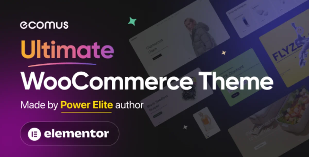 Ecomus v2.4.8 – Multipurpose WooCommerce WordPress Theme