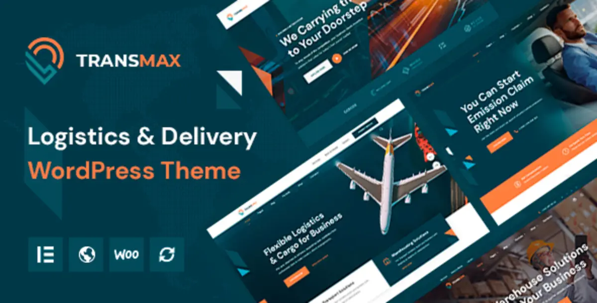 Transmax v1.0.33 - Logistics & Delivery Company WordPress Theme