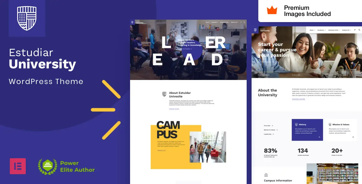 Estudiar v4.5 – University & College WordPress Theme