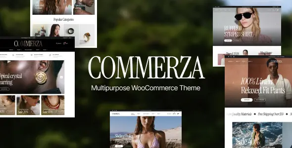 Commerza v1.0.0 – Multipurpose WooCommerce WordPress Theme