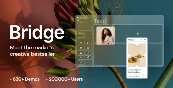 Bridge 30.8.9 – Creative Multipurpose WordPress Theme