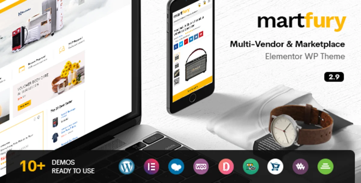 Martfury v3.4.3 – Tema WordPress WooCommerce Marketplace untuk Toko Online & Multi Vendor
