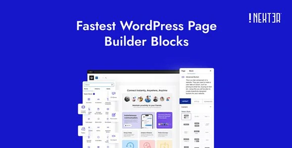 Nexter Blocks Pro 5.0.0 – Plugin WordPress Gutenberg Blocks, Theme Builder & Website Builder