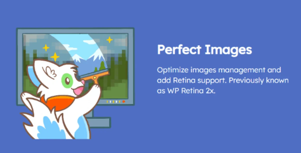 Perfect Images (WP Retina 2x) Pro  – Plugin Optimasi Gambar WordPress untuk Retina, WebP & Thumbnail